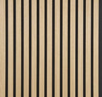 Hem & Ro™ Signature Akustisk Ribbepanel — Natur Eik
