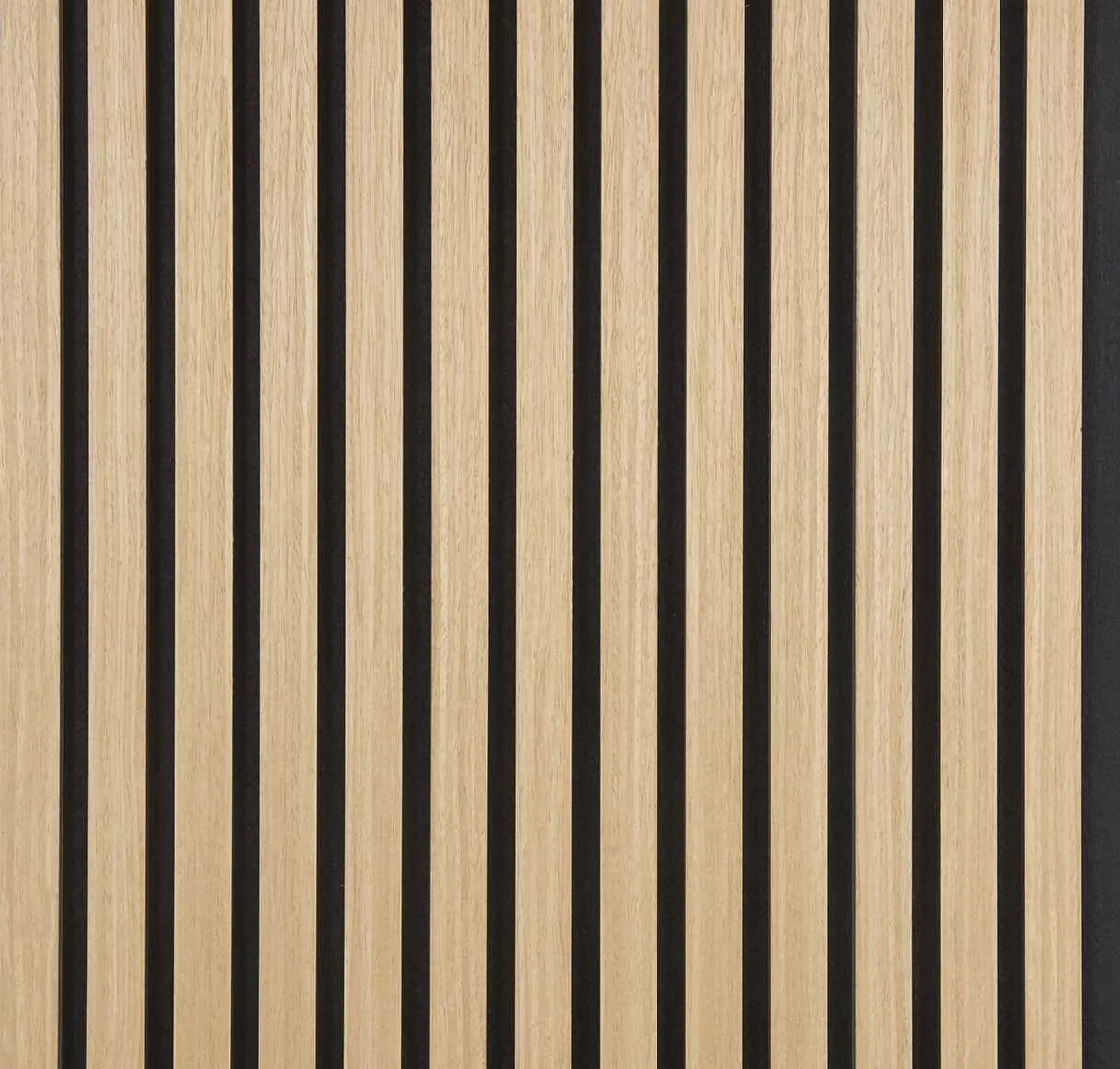 Hem & Ro™ Signature Akustisk Ribbepanel — Natur Eik