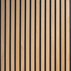 Hem & Ro™ Signature Akustisk Ribbepanel — Natur Eik